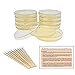 EZ BioResearch Bacteria Science Kit (IV): Top Science Fair Project Kit. Prepoured LB-Agar Plates And Cotton Swabs. Exclusive Free Science Fair Project E-Book Packed With Award Winning Experiments. primary