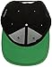 Brixton Men's Jolt Medium Profile Adjustable Snapback Hat, black/black, One Size