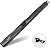 Zanmuk Candle Lighter Electric USB Plasma Arc Lighter Grey