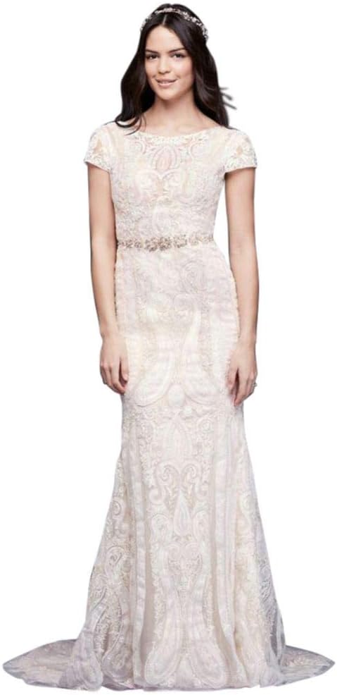 laser cut lace dress