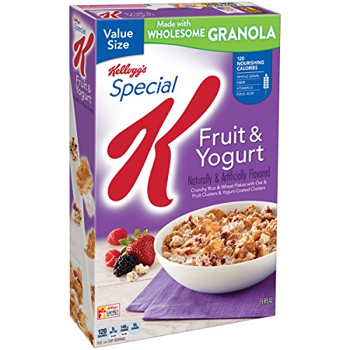 Special k kellogg s cereal, fruit and yogurt, 19.10 oun…
