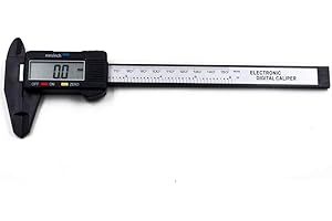 Oudtinx 0-6" Calipers Measuring Tool - Electronic Micrometer Caliper with Large LCD Screen, Auto-Off Feature, Inch and Millim
