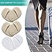 Metatarsal Pads Ball of Foot Cushions Adhesive Gel Non Slip Forefoot Protector Shoe Inserts for Women Men High Heels Sandal Shoes Pain Relief Mortons Neuroma Callus Blisters (3 Pairs) (Multicolor)