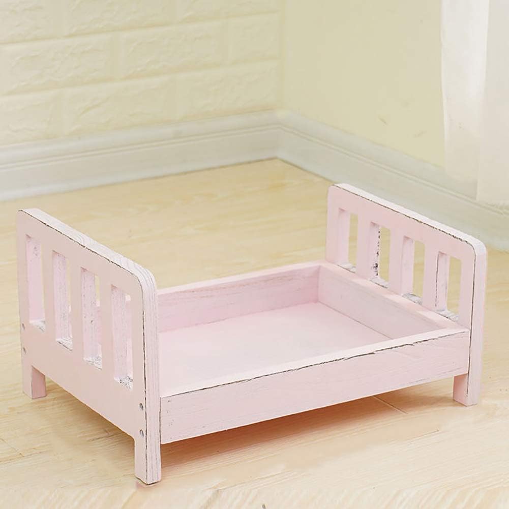 small wooden cot
