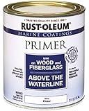 Rust-Oleum 207014 Marine Wood and Fiberglass Primer 1-Quart