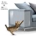 IN HAND Furniture Scratch Guards, X-Large Premium Flexible Vinyl Cat Couch Protector Guards with Pins for Protecting Your Upholstered Furniture, Cat Scratch Deterrent Pad, 18" L X 12" W primary