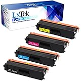 LxTek Compatible Toner Cartridge Replacement Set For Brother TN336 (1 Black|1 Cyan|1 Magenta|1 Yellow) 4 Pack TN336BK TN336C TN336M TN336Y For Use With Brother Color LaserJet HL-L8350CDWT MFC-L8850CDW