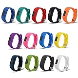 For Garmin Vivofit 3 and Vivofit JR, Dunfire Colorful Accessory Band/ Wristbands With Secure Watch-style Clasp For Garmin Vivofit 3 and Vivofit JR