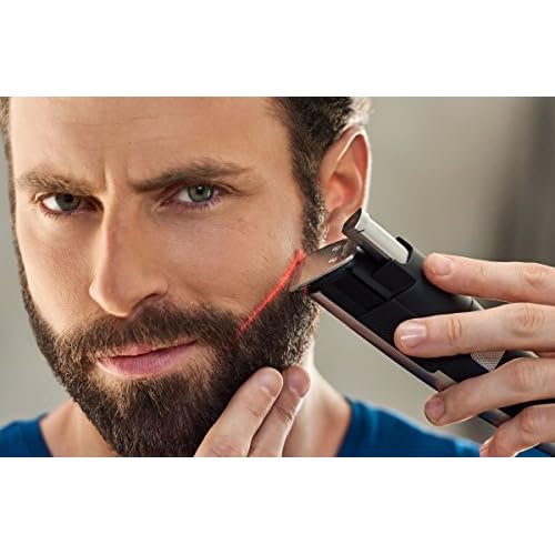 philips beard trimmer series 9000 with laser guide for accurate trim bt9297