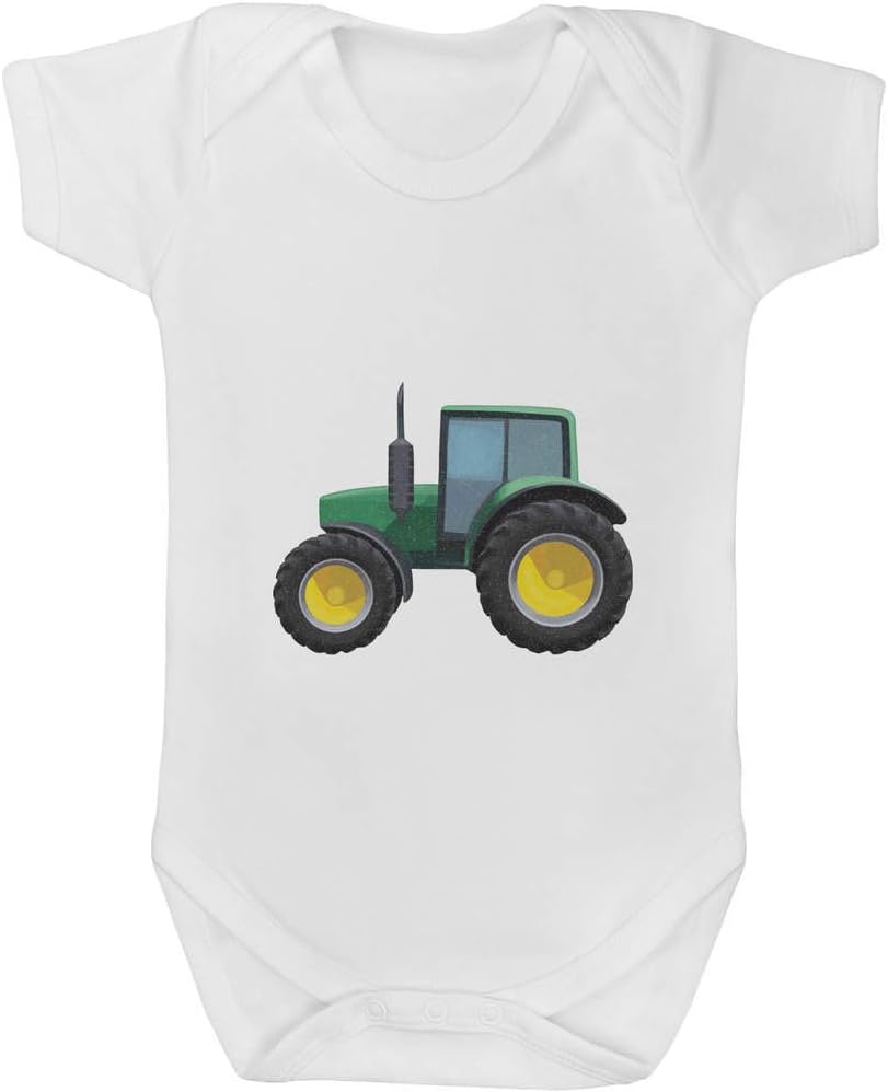 tractor baby grow