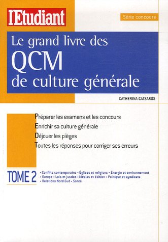 Le  grand livre des QCM de culture générale