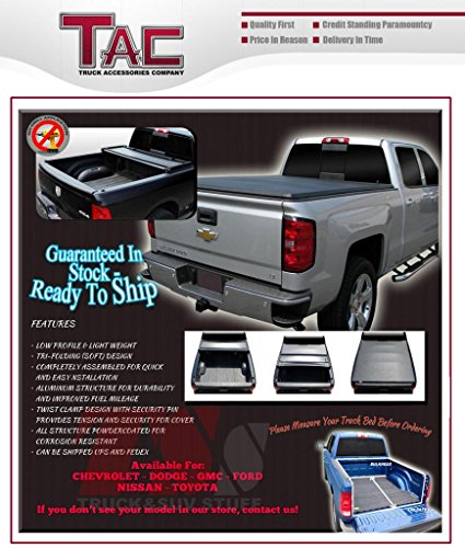 Tac Soft Tri Fold Tonneau Cover Compatib Buy Online In El Salvador At Desertcart