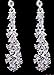 Lookatool Crystal Bridal Jewelry Sets Hotsale Necklace+Earrings Jewelry Wedding
