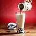 Glovion Skinny Moo Mixer Self Stirring Mug Chocolate Milk Mixing Cup Cool Cow Design Mug