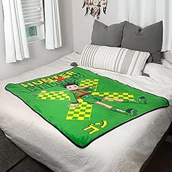 JUST FUNKY Hunter X Hunter Gon Freecss Plush Throw