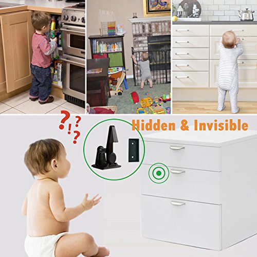 4 Cabinet+Locks+Child+Safety+Latches