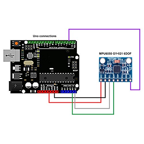 For Arduino, Longruner 3 Axial GY 521 MPU6050 Module Axis analog gyro sensors + 3 Axis Gyroscope Accelerometer Stance Tilt MPU6050 - Thumbnail 4