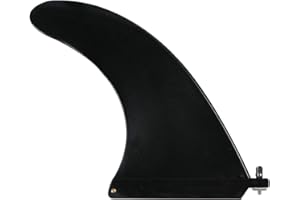 HEYTUR Surf & SUP Fin,Free No Tool Fin Screw,8" Center Fin for Surfboard & Paddleboard