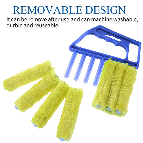 Blind Cleaner Tool 7 Finger Dusting Cleaner Tool Handheld Cleaner Mini
