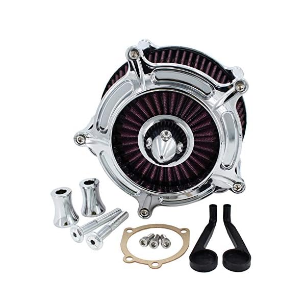 Filtro de aire p/ Dyna FXR Softail Touring Road King y otras - Imagen 5