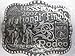 Hesston 2007 National Finals Rodeo Adult Belt Buckle