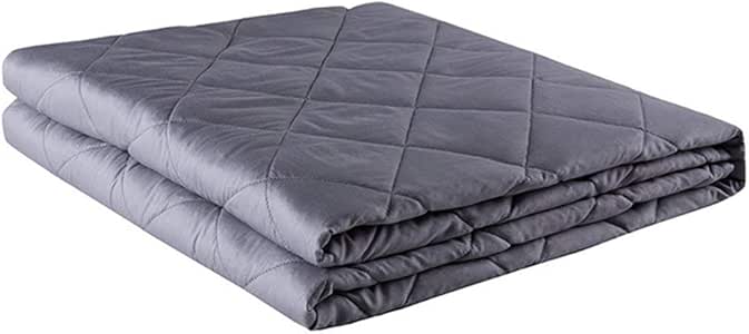 Amazon.com: INDAILY Weighted Blanket 15lbs Grey for Adults Youths with