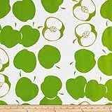 Oil Cloth Solvang Lime Fabric By The Yard