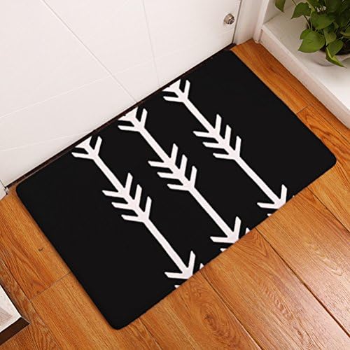 LamourBear Arrows Dog Theme Doormat Decorative Soft Washable Non-Slip Indoor Inside Door Mat Entry Carpet Decor Front Entrance Floor Home Decor Rug Children Bed Room Doormat