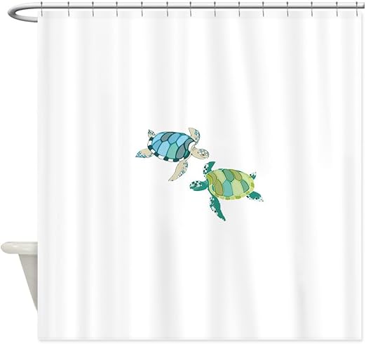 Amazon Com Cafepress Sea Turtles Shower Curtain Decorative Fabric
