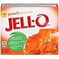 Jell-o, Gelatin Dessert, Peach (Pack of 2)