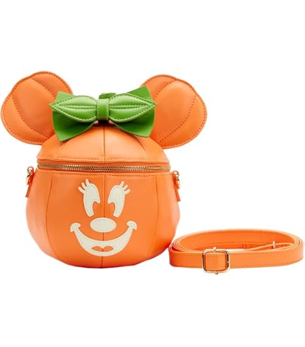 NEW Loungefly Disney Pumpkin Minnie Mouse Oh My Adult Ears Headband Disney Halloween Pumpkin Loungefly Oh My 2024 Headband  main image 2
