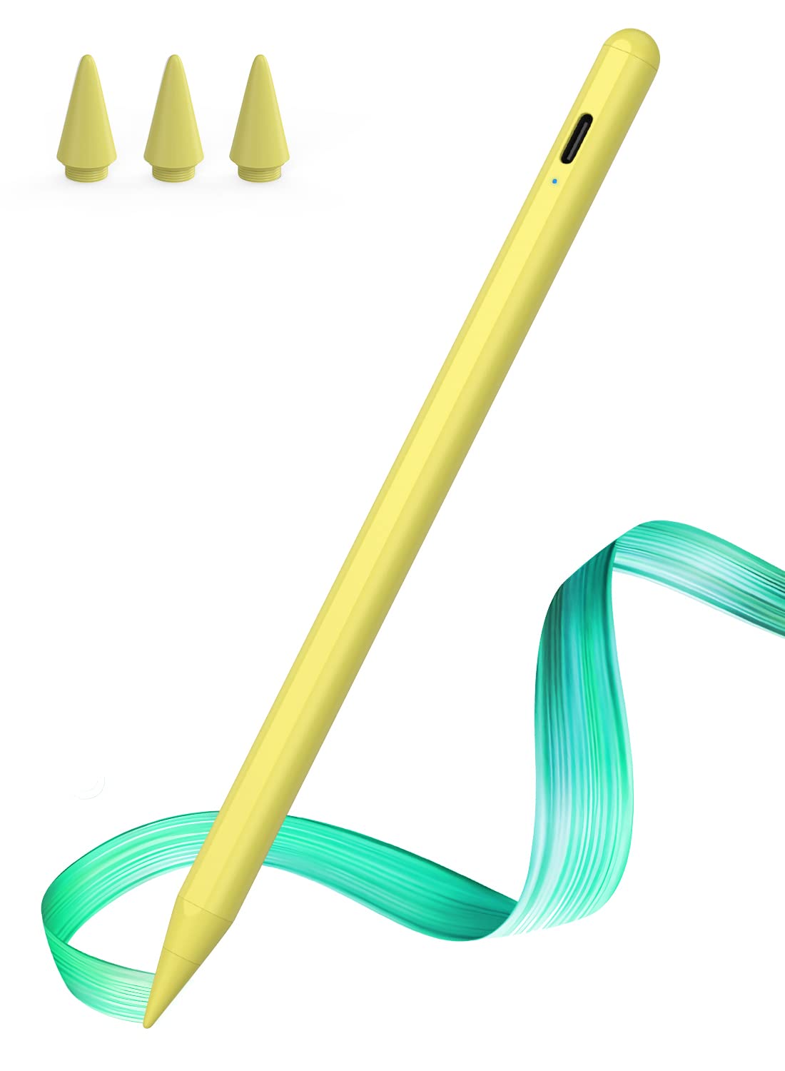 Stylus Pen for iPad with Fast Charging & Palm