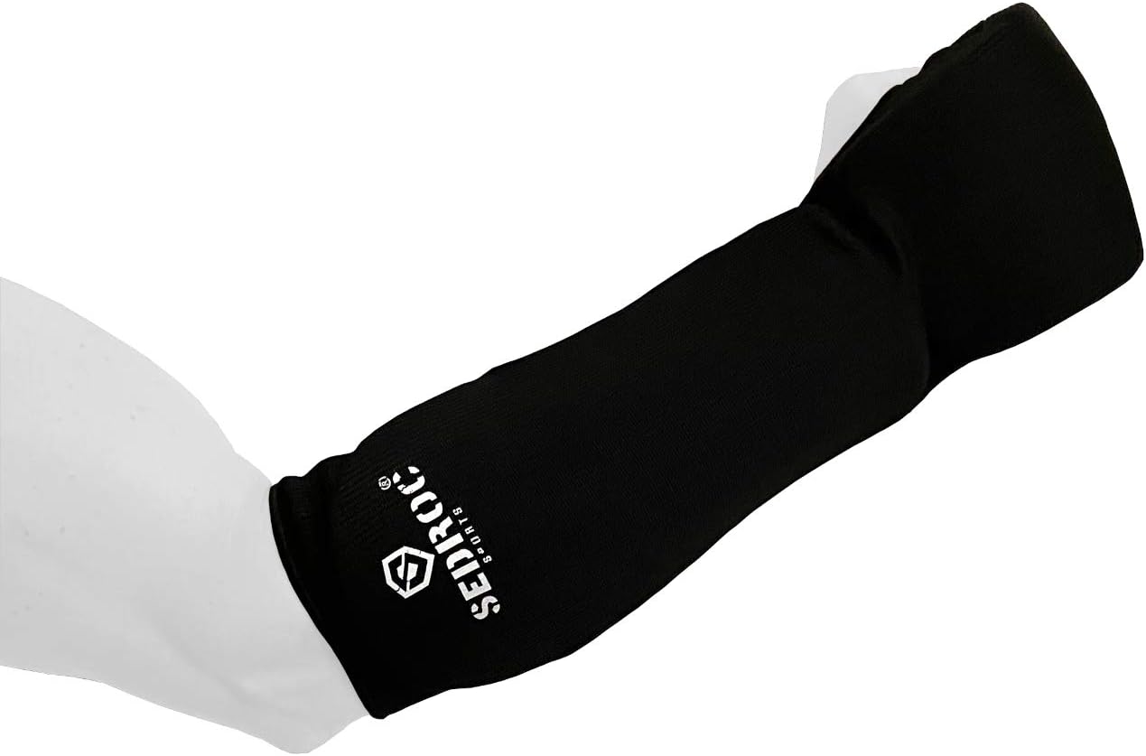 Pair Sedroc Fist and Forearm Guards Padded Arm Sleeves with Knuckle