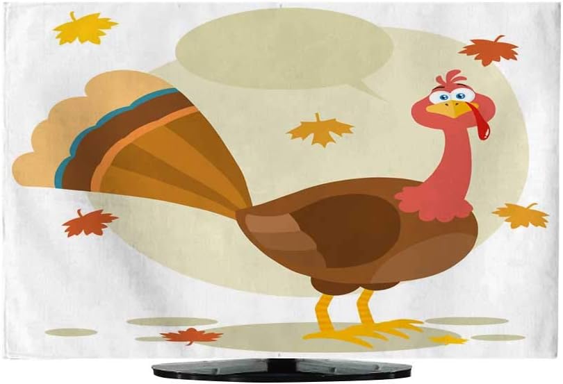 lace dust Cover Thanksgiving Turkey Bird Cartoon Mascot Character40/42"