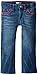 Levi's Girls' Toddler 715 Bootcut Thick Stitch Jeans-Discontinued, Blue Rapids, 2T