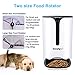 Docatgo Automatic Pet Feeder 6.5L Auto Cat Feeder Distribution Alarms, Portion Control, Voice Recorder, Programmable Timer for up to 4 Meals per Day Pet Food Bowl for Cats and Dogsthumb 2