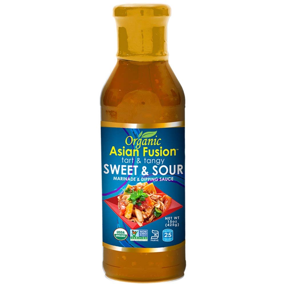 Asian Fusion Sweet & Sour Sauce, 15 Ounce NonGMO