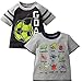 Gerber Graduates Baby Boys' 2 Pack Short Sleeve Top, Goal/Bugs, 12 Months