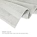 PROMIC Luxury Towel Set, 100% Egyptian Cotton - 2 Extra Large Bath Towels 30x60, 2 Hand Towels, 2 Washcloths - Soft, Plush and Highly Absorbent (Set of 6, Gray)