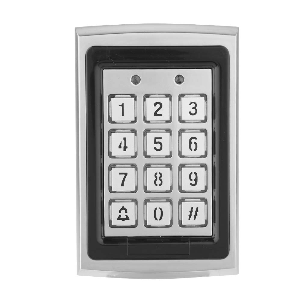 VBESTLIFE Access Control, Waterproof Door Backlit Keypad RFID Controller System Code, IC Cards Door Access Control for Home, Office, Living Area Supports 1000 standard users