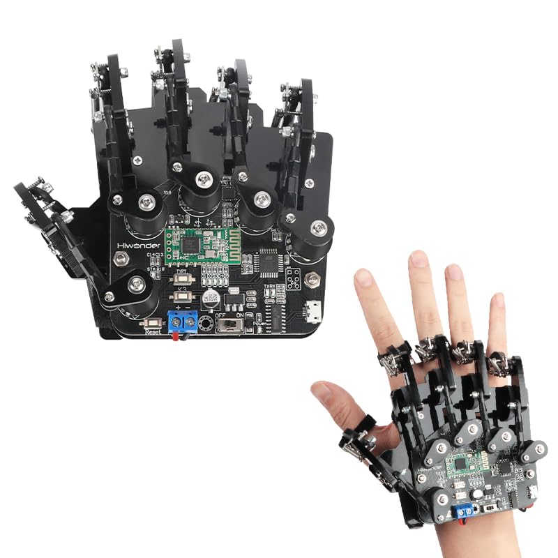 Photo 1 of Robot Hand Glove Control Gesture Sensing for Arduino Robot Open Source Wireless Somatosensory Mechanical Robot Arm Glove for Robot Secondary Development