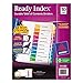 Avery Dividers for 3 Ring Binders, 10 Tabs per Set, Customizable Table of Contents, Multicolor Tabs, Great for Organizing Reports, Projects, and More (11135)