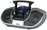 RCA RCD103 Boombox (CD and Cassette Player