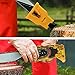 Chainsaw Sharpener,IELECMG Chainsaw Teeth Sharpener Work Sharp Chain Saw Sharpener Chain Saw Blade Sharpener (Only Fit Chainsaw Bar with 2 Holes)