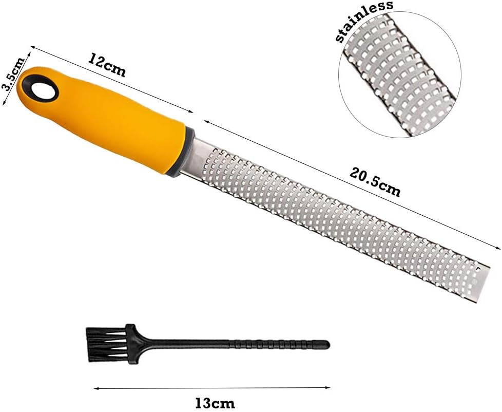 Microplane Grattugia Grattugia Per Formaggio Zester Al Limone In Acciaio Inossidabile 304 Premium Grattugia Per Parmigiani - Foto 11