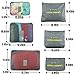 Bfun Ultra-thin Nylon Mesh Reusable 6-Piece Organizer Bag (3 Cubes and 3 Pouches), Bluish Grey