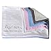 TODDLER PILLOW CASE Cover PINK - 100% Natural PREMIUM Cotton Percale 400 Thread Count Sateen Weave 14in x 20.5in