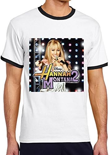 Vansty Hannah Montana 2 100% Cotton T-Shirt for Male