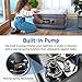 Etekcity Air Mattress with Built-in Pump, Inflatable Blow Up Air Bed with Coil Technology, Camping Double Elevated Airbed, 2-Year Warranty, White (Twin 16.5)thumb 1