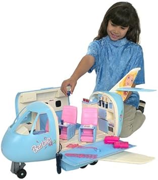 a barbie airplane